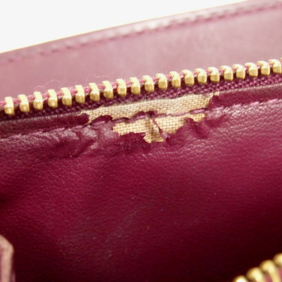 LOUIS VUITTON Vernis OLD Portefeuille sarah wallet